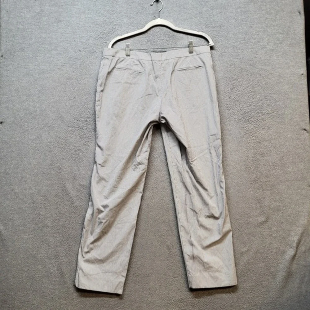 Etro Men Pants 46 Gray Striped Dress Pants 28